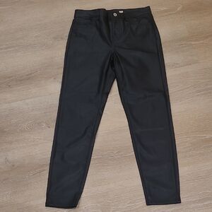Levi's Black Faux Leather Skinny Pants